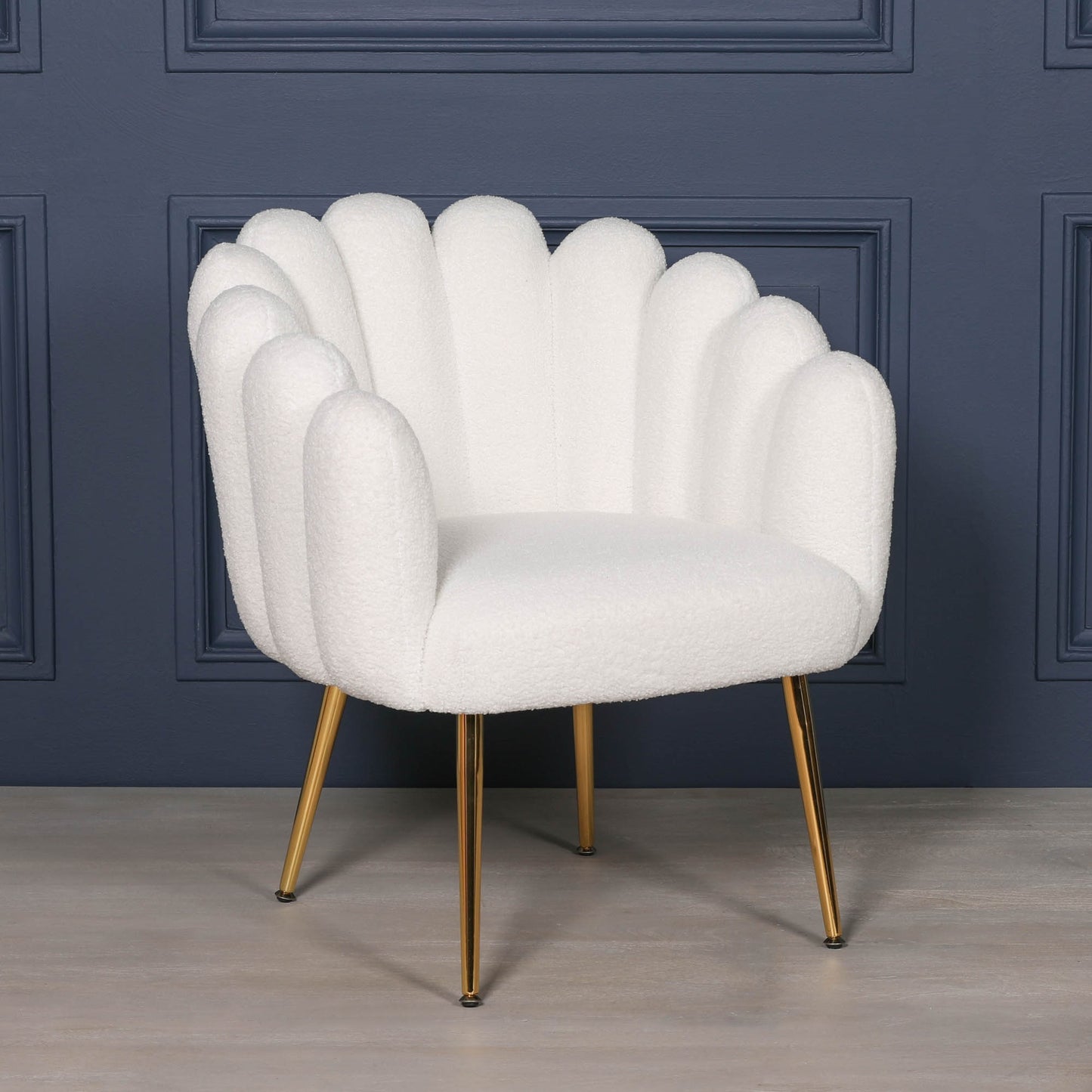 Maison Reproduction Boucle White Dining / Bedroom Chair
