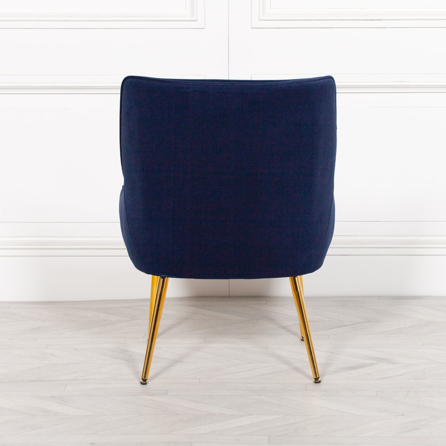 Maison Reproductions Blue Velvet Chair