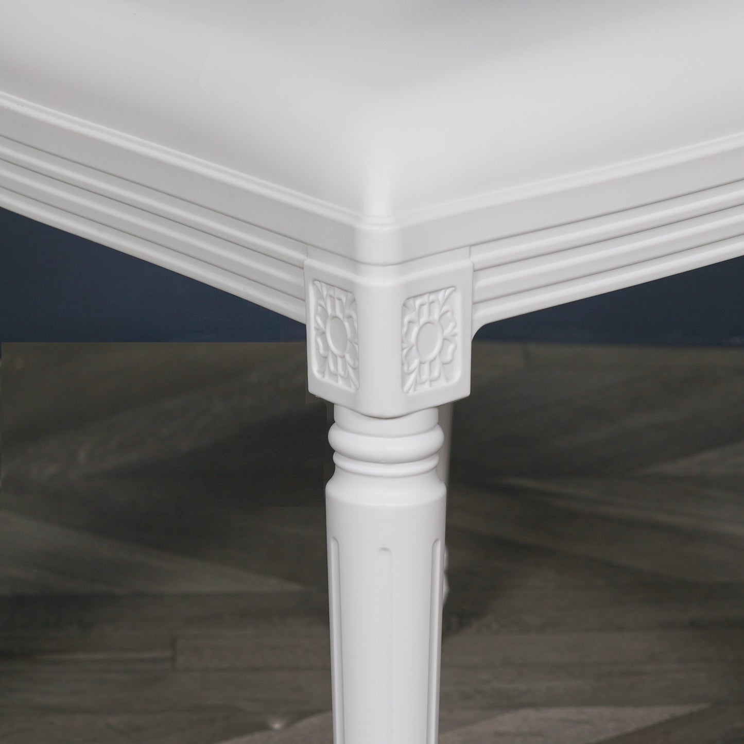 Maison Reproductions White Louis Chair