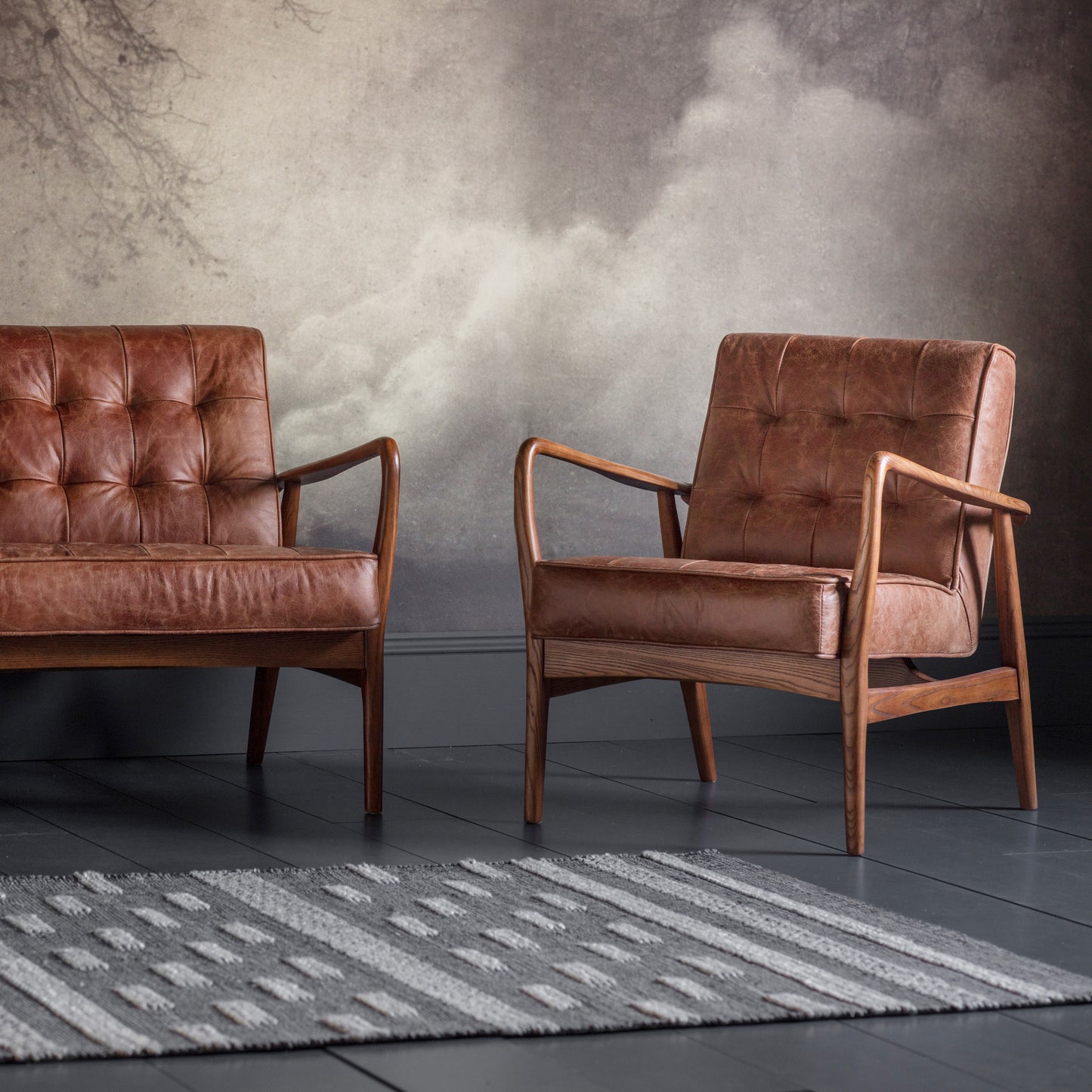 Humber Armchair Vintage Brown