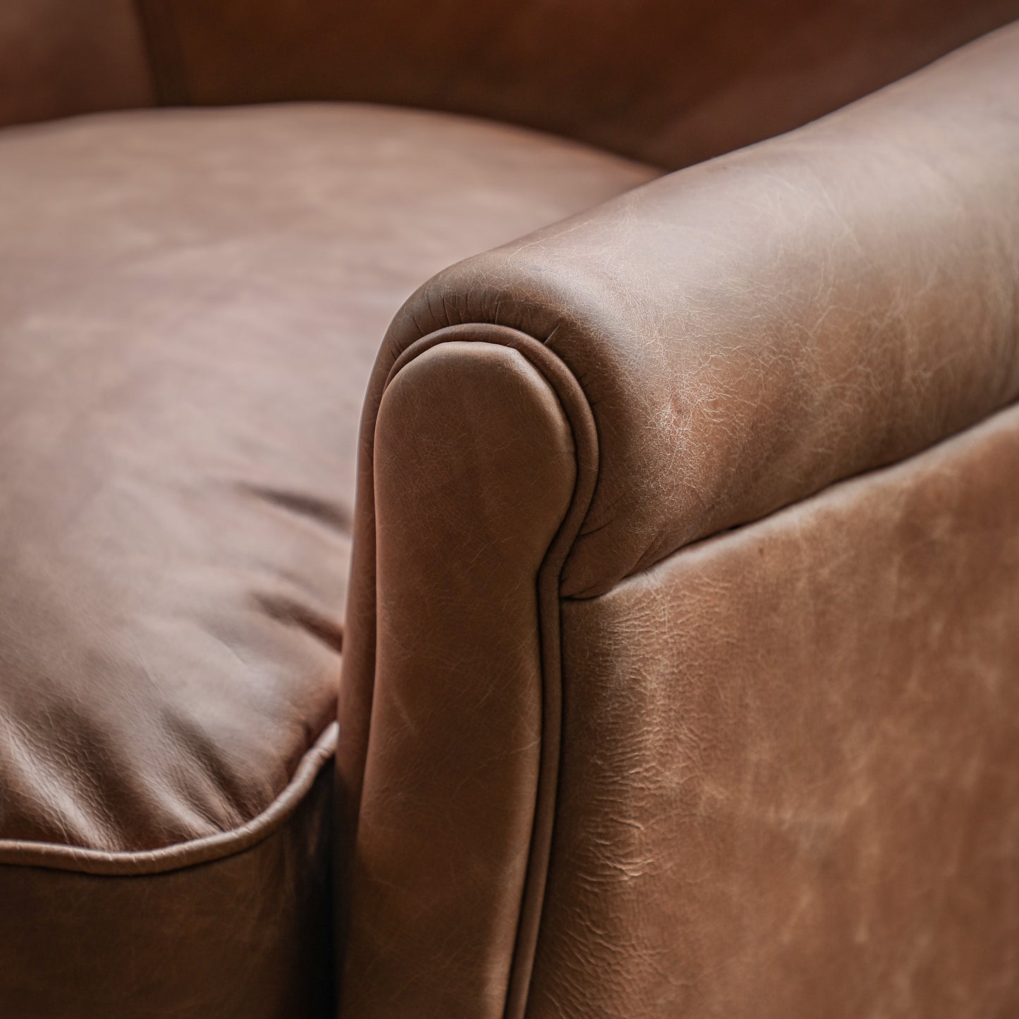 Mr. Paddington Chair Vintage Brown Leather