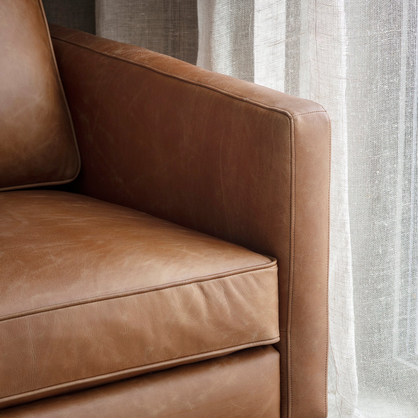 Osborne Armchair Vintage Brown Leather