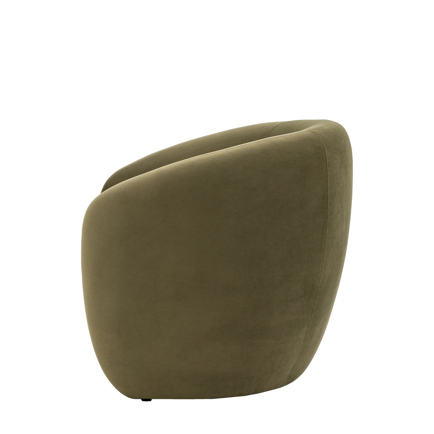 Curvo Armchair Moss Green