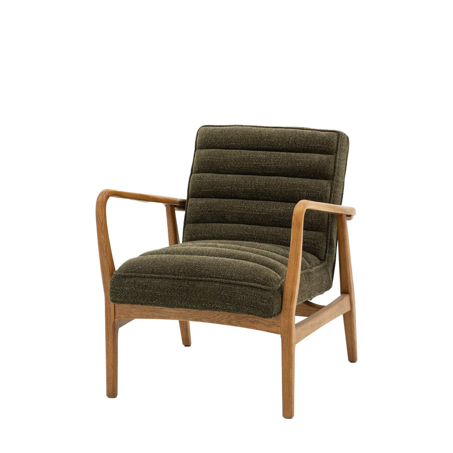 Datsun Armchair Green Boucle