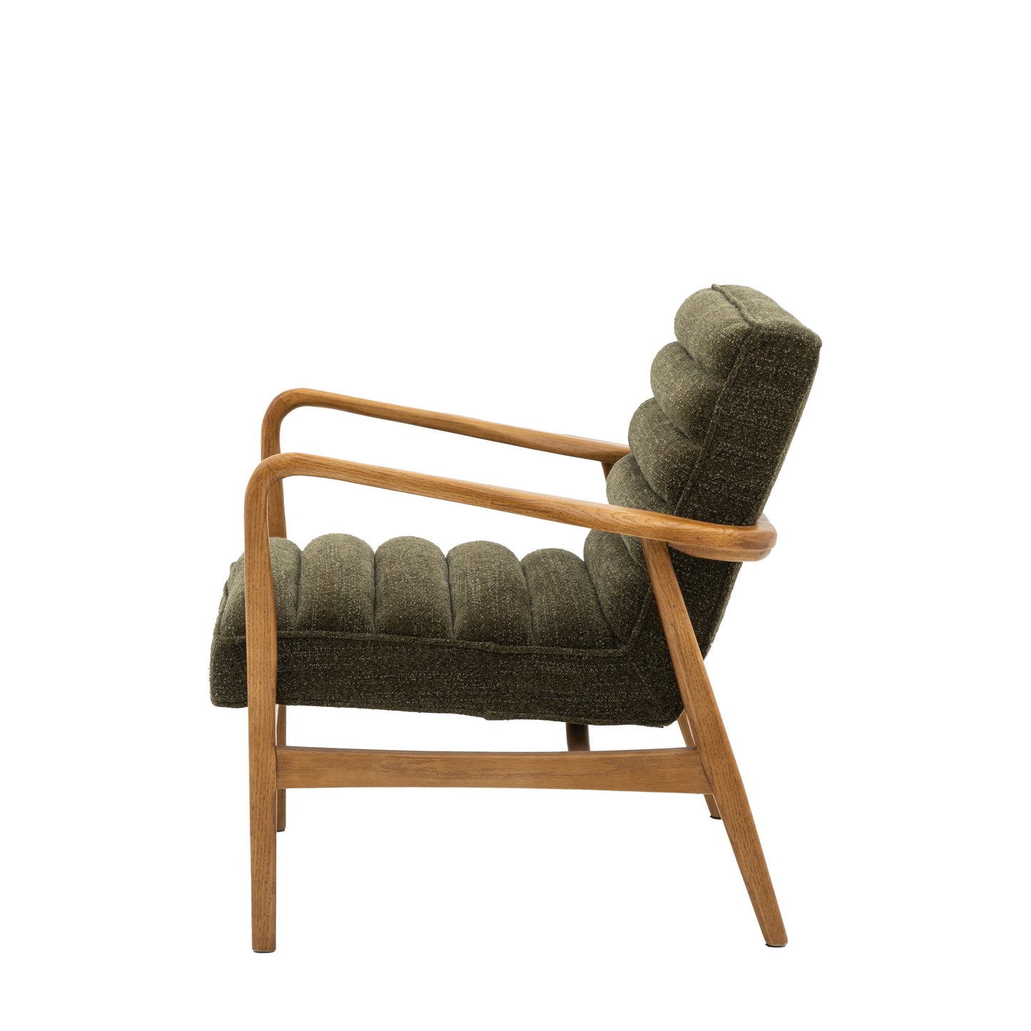 Datsun Armchair Green Boucle
