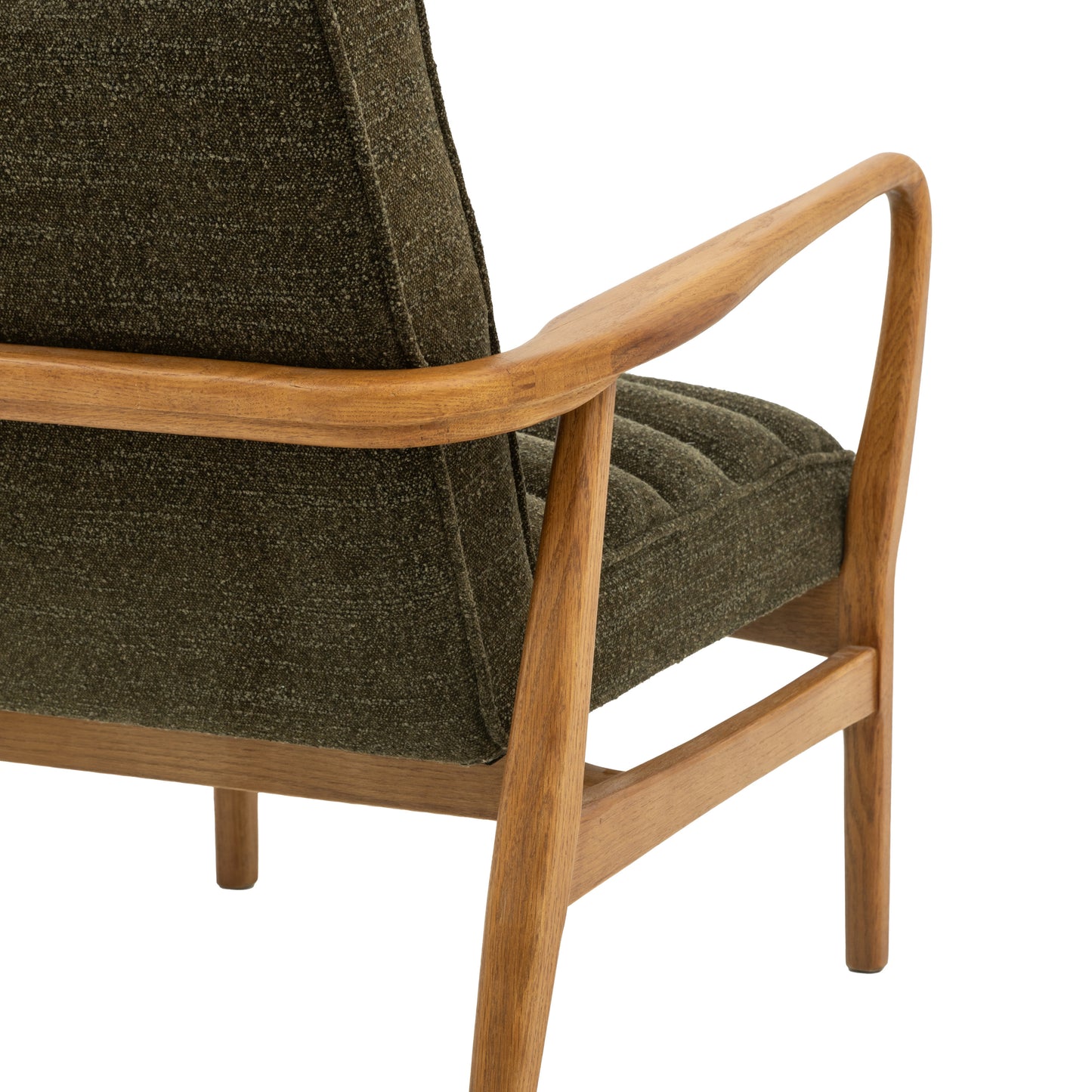 Datsun Armchair Green Boucle