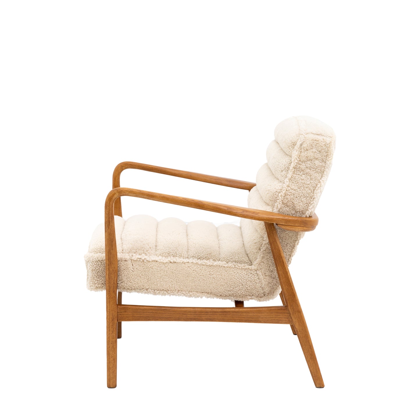Datsun Armchair Cream Sheepskin