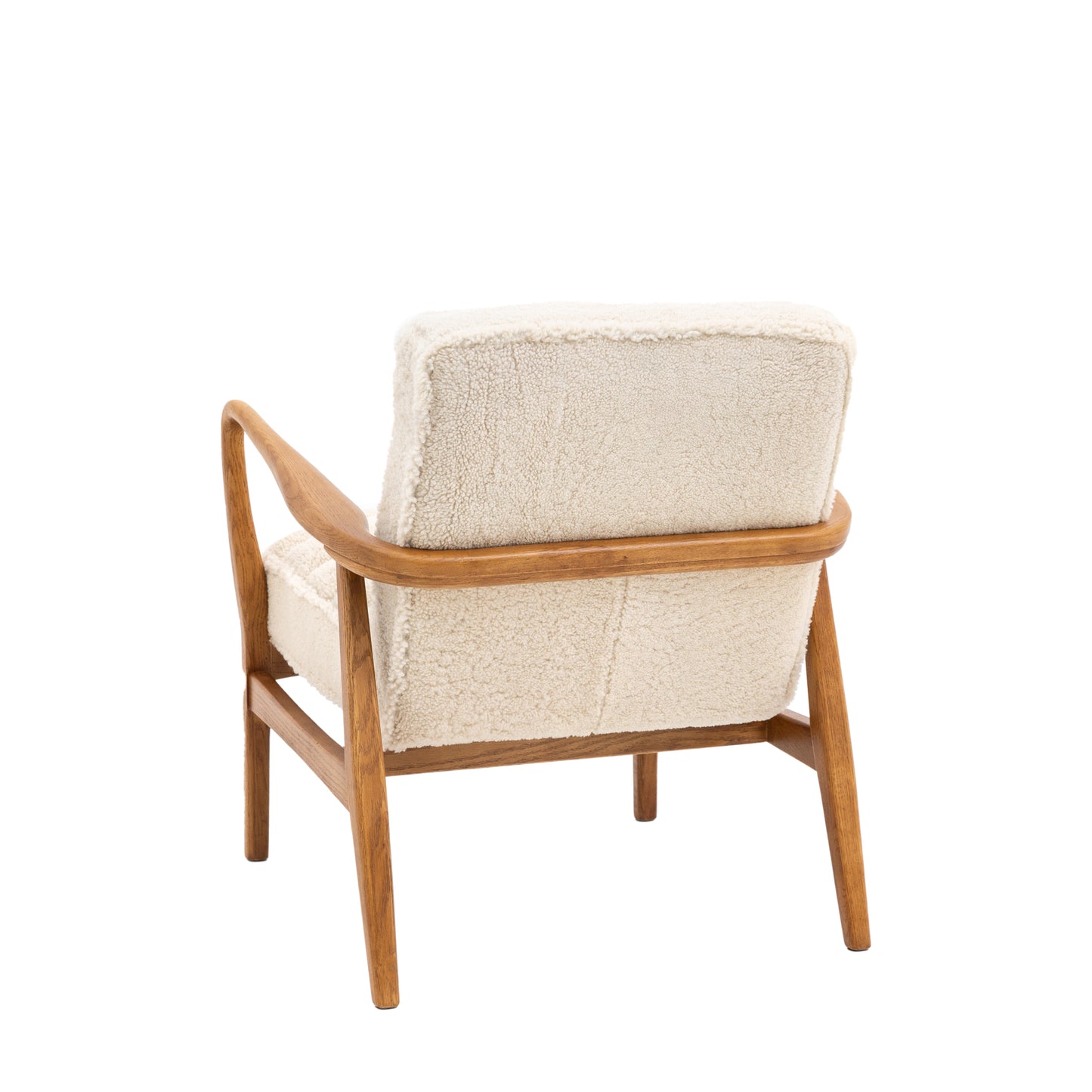 Datsun Armchair Cream Sheepskin