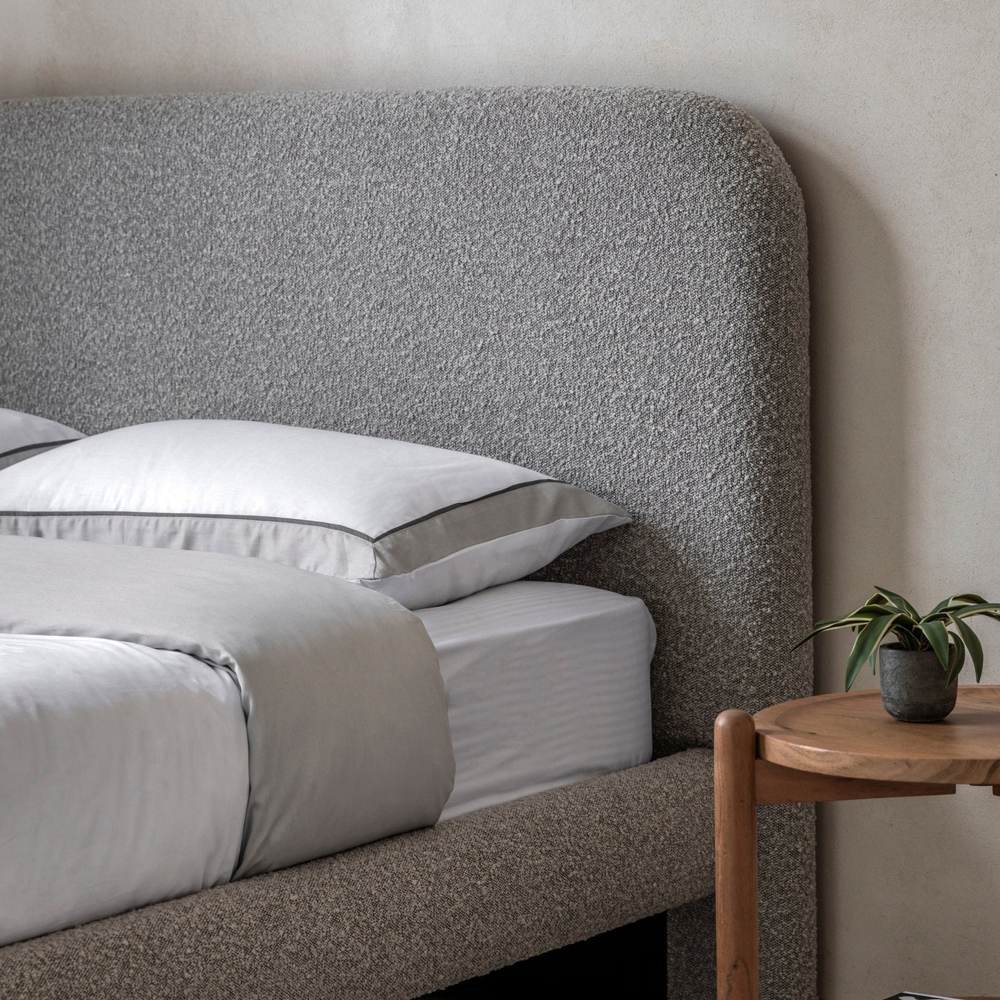Rabley Double Bedstead Grey
