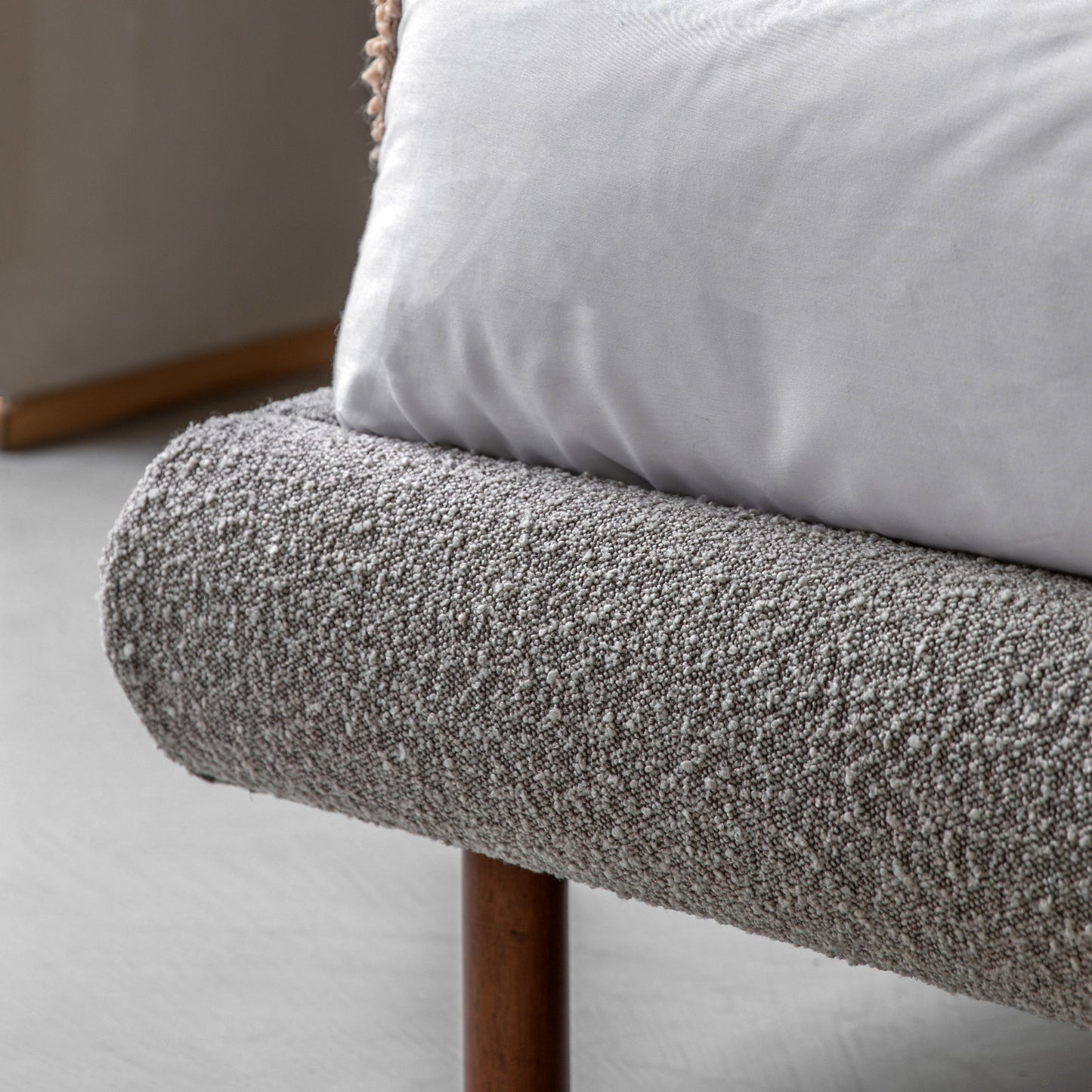 Rabley Double Bedstead Grey