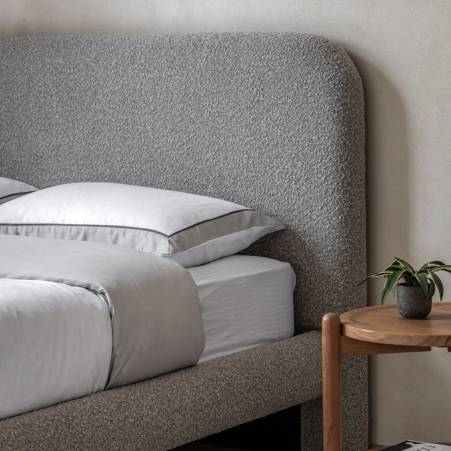 Rabley Double Bedstead Grey