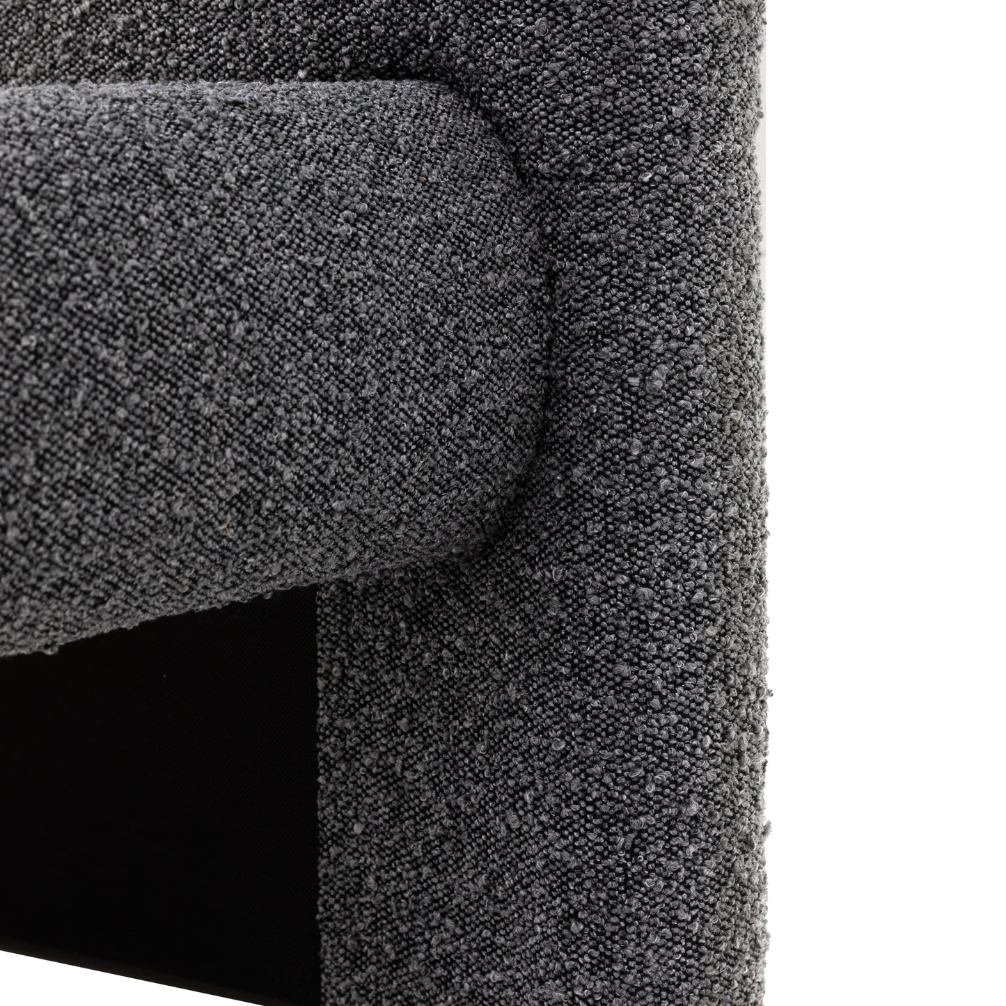 Rabley King Bedstead Charcoal