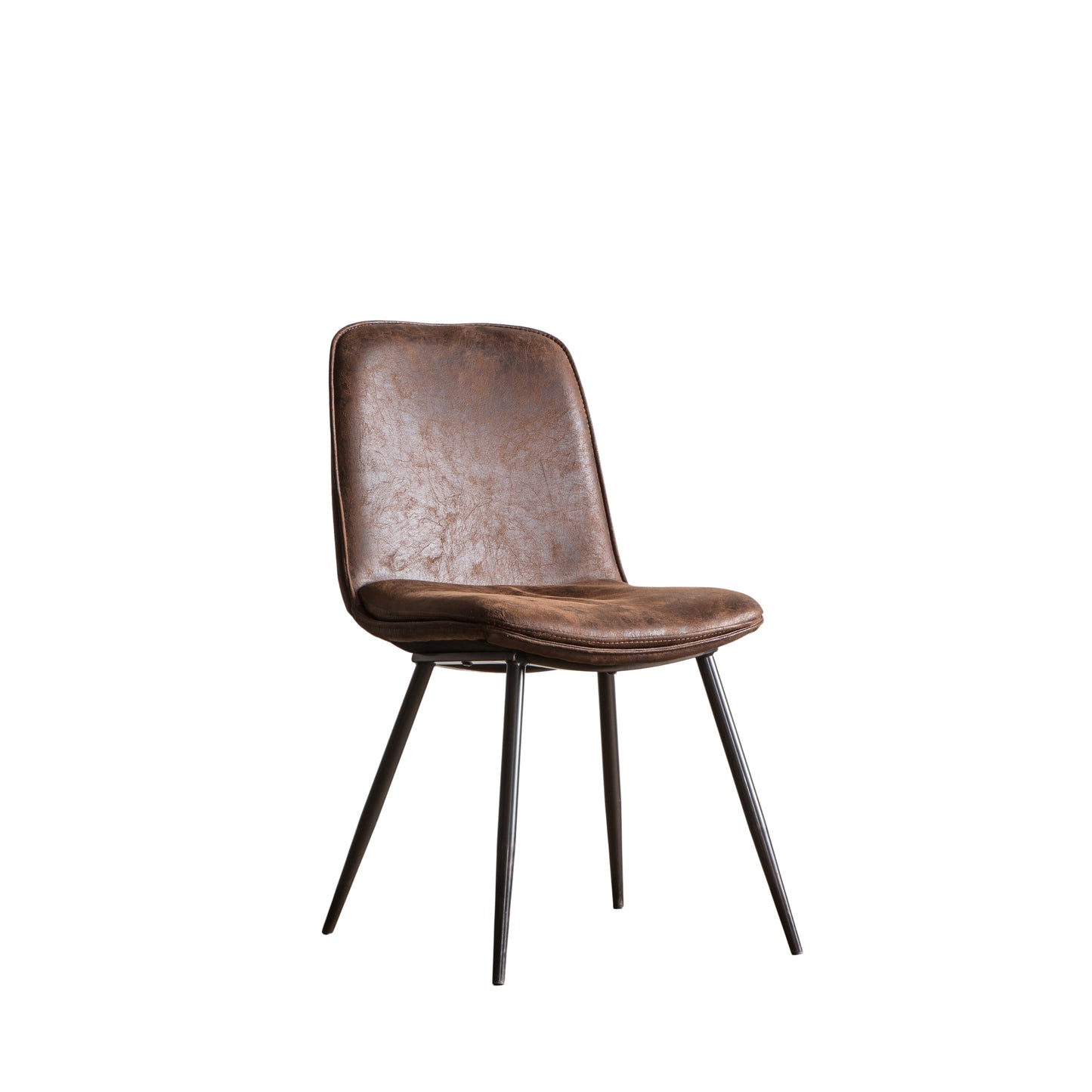 Newton Chair Brown 2pk