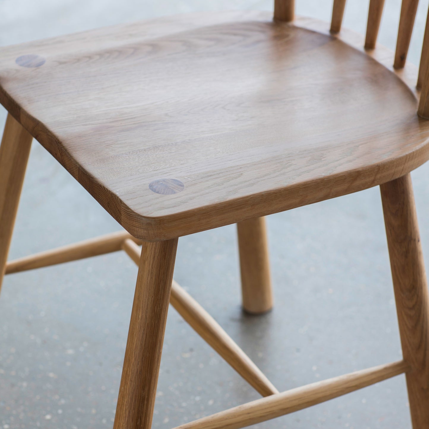 Wycombe Dining Chair Oak 2pk