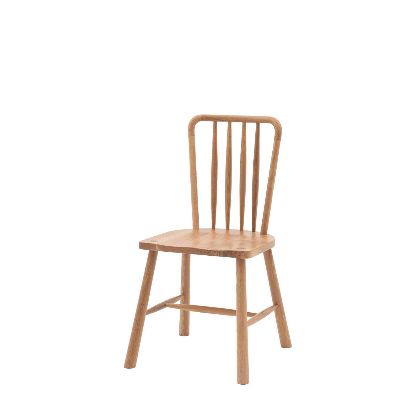 Wycombe Dining Chair Oak 2pk