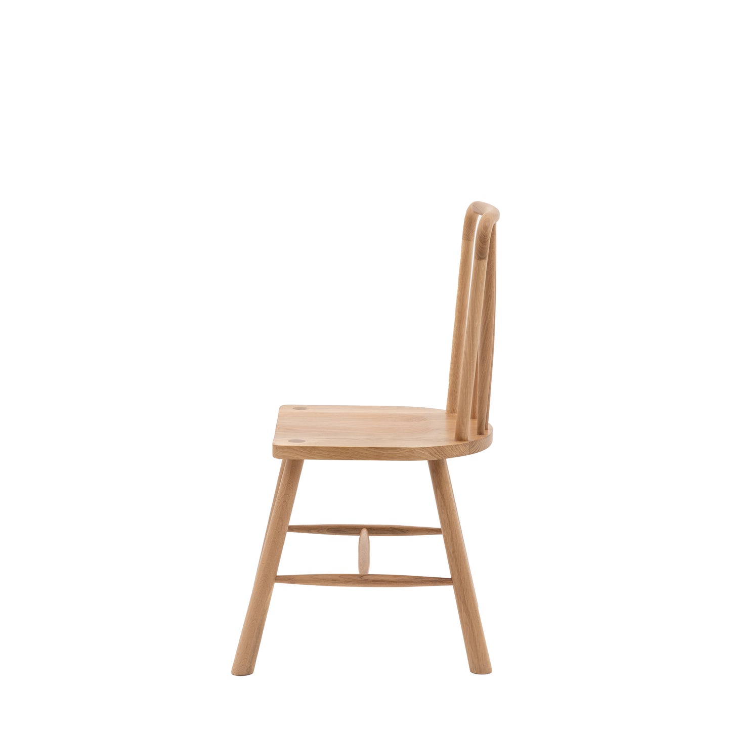 Wycombe Dining Chair Oak 2pk