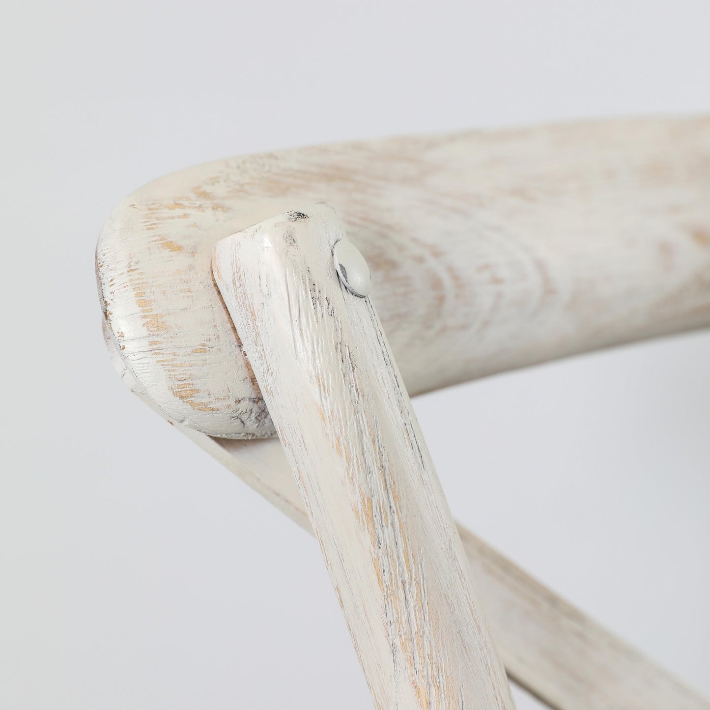 Cafe Chair White Linen 2 pk