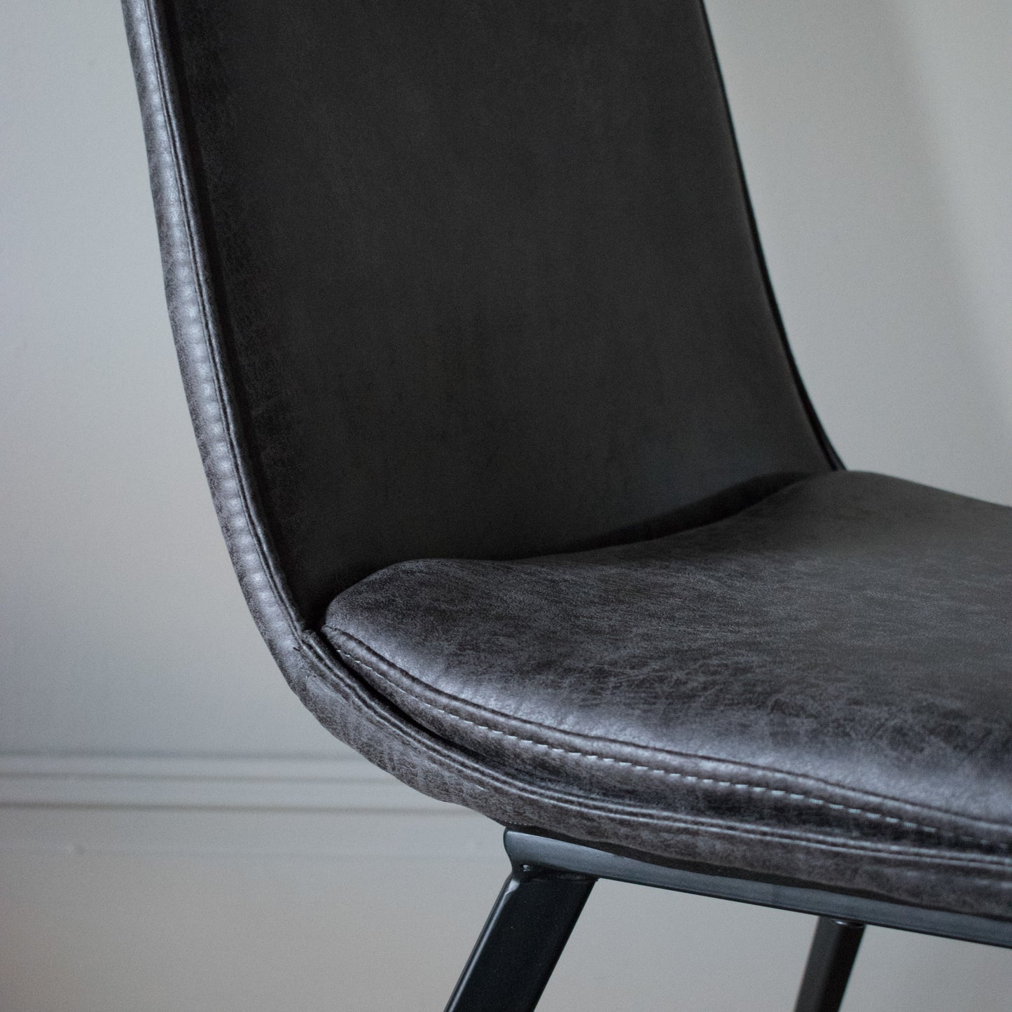 Hinks Chair Grey 2pk
