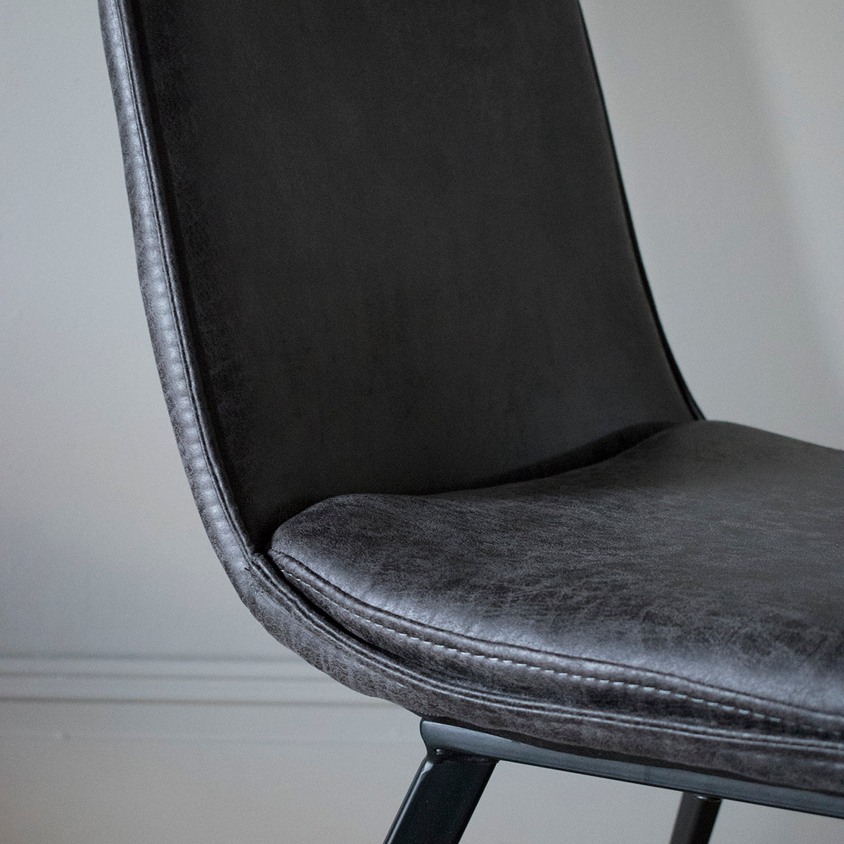 Hinks Chair Grey 2pk