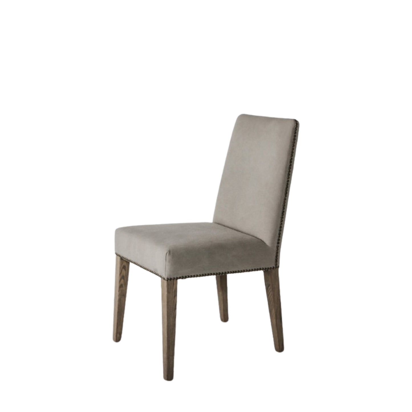 Rex Dining Chair Cement Linen 2pk