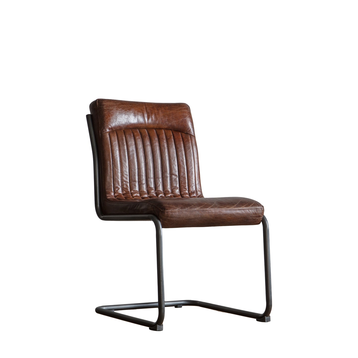 Capri Leather Chair Antique Brown