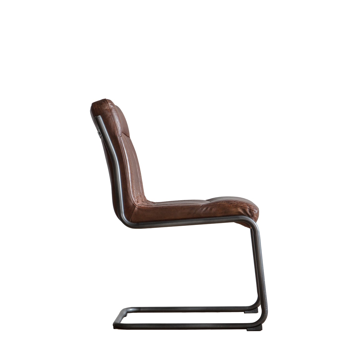 Capri Leather Chair Antique Brown