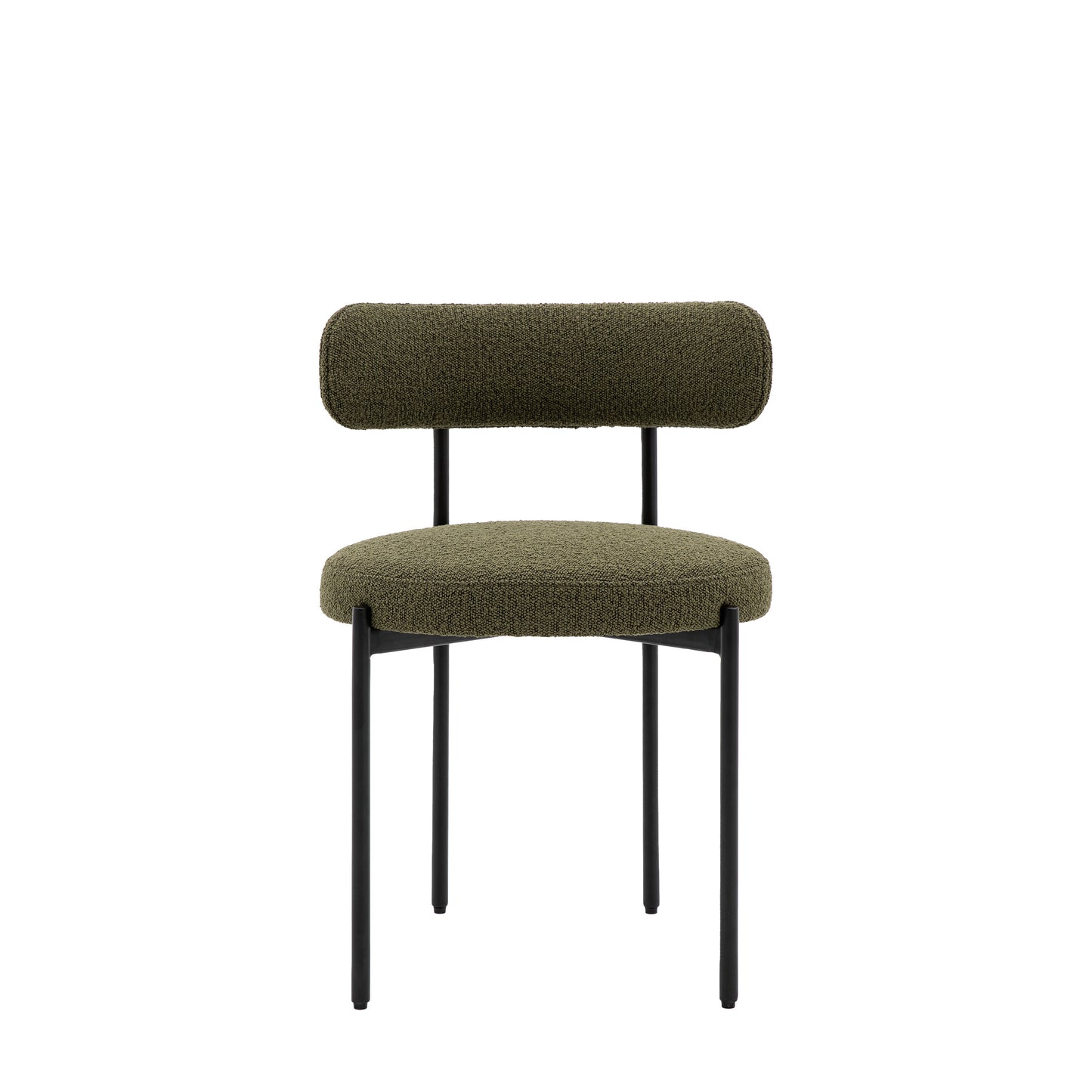 Aveley Dining Chair Green 2pk