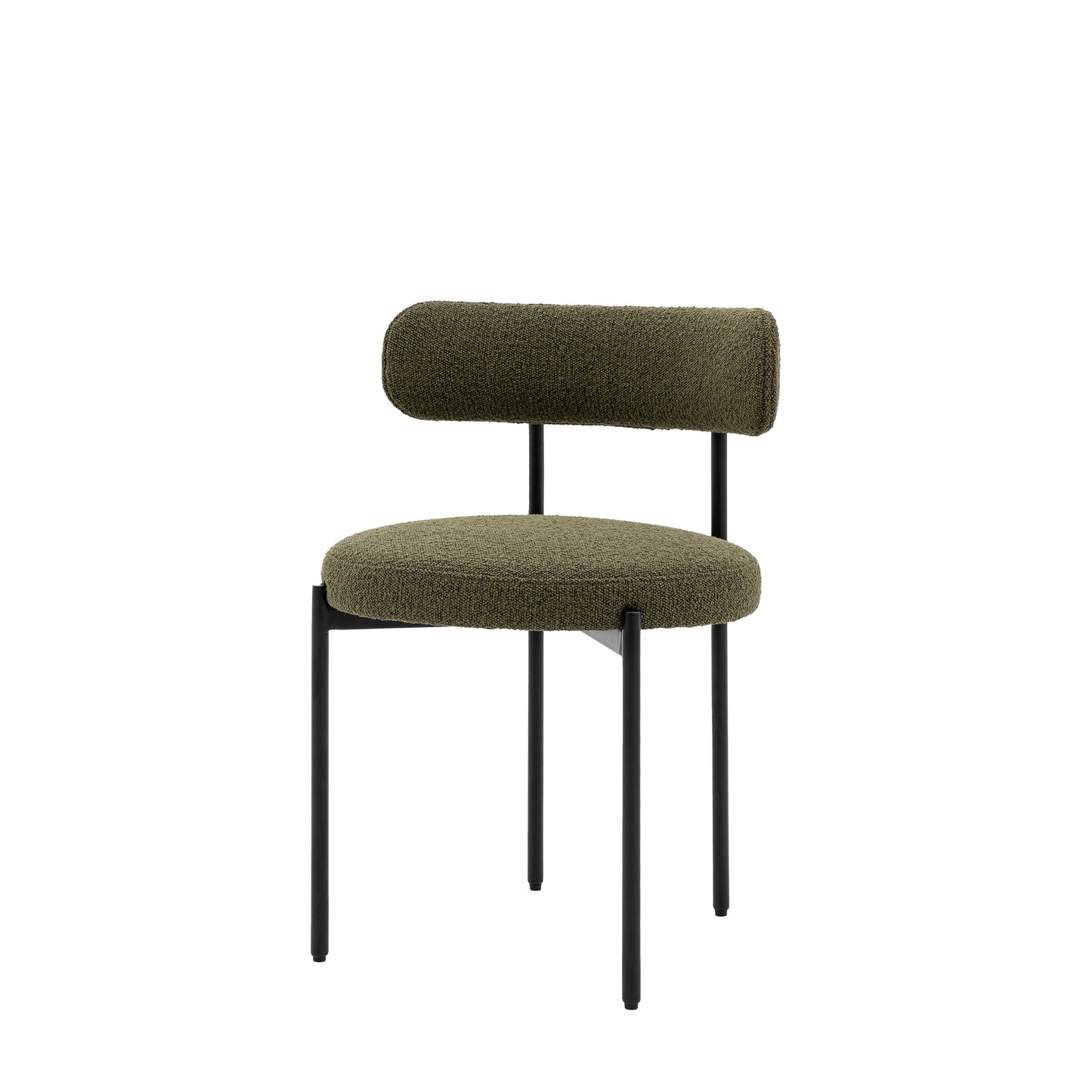 Aveley Dining Chair Green 2pk