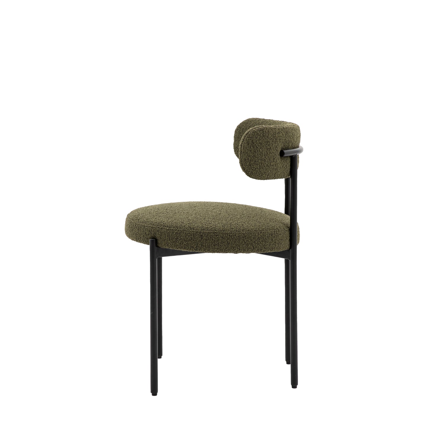 Aveley Dining Chair Green 2pk
