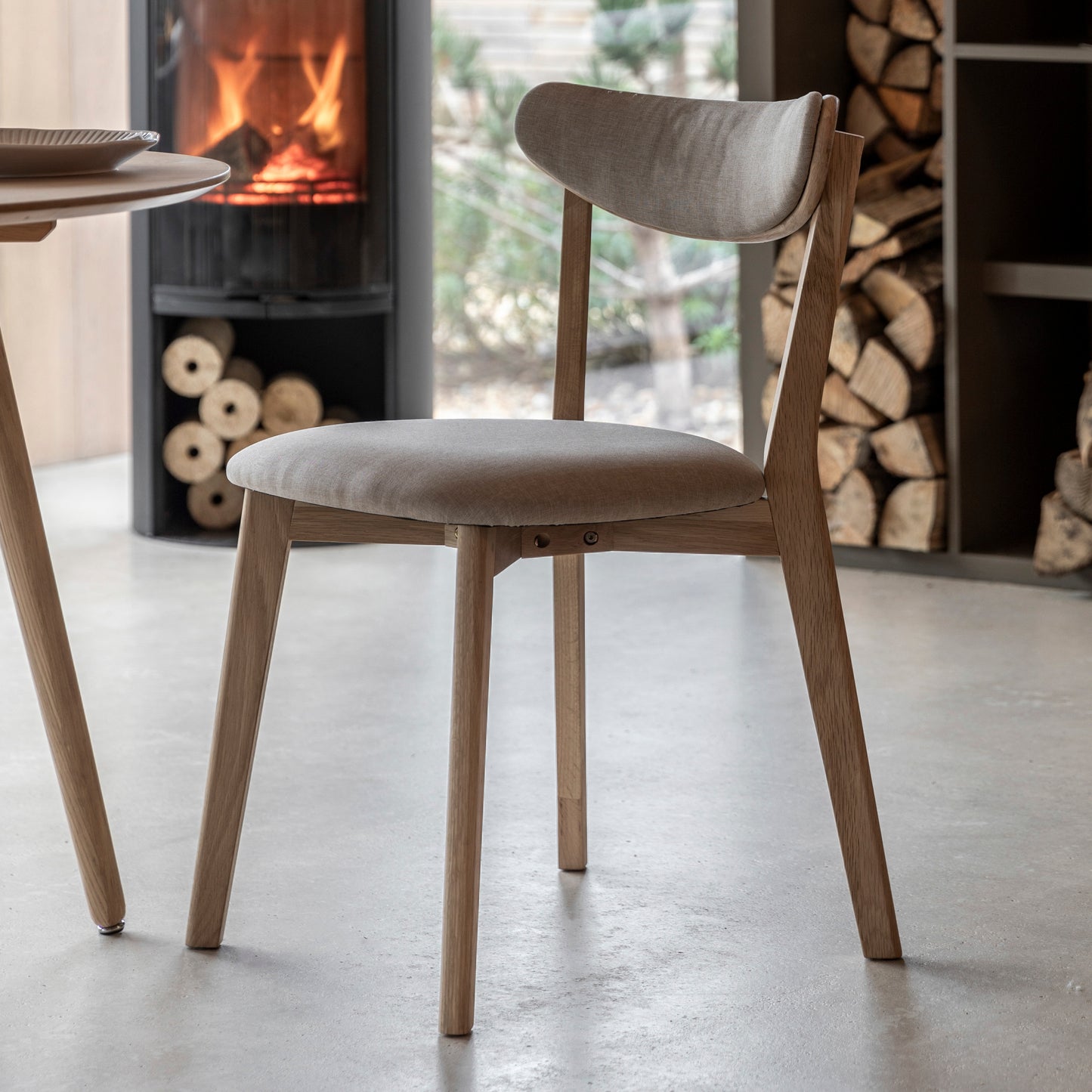 Hatfield Dining Chair Natural 2pk