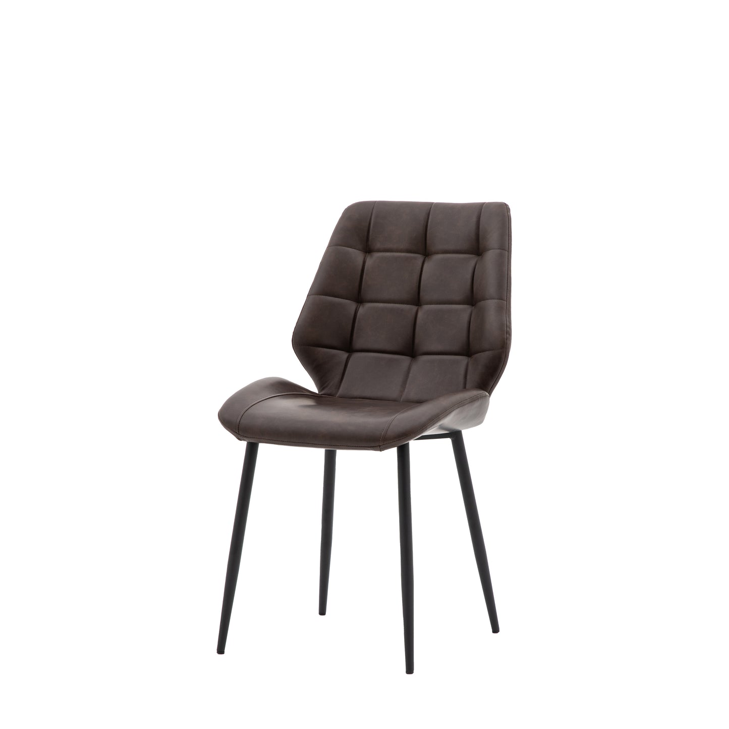 Manford Dining Chair Brown 2pk