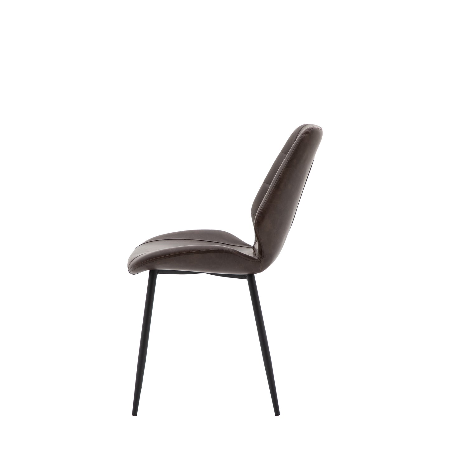 Manford Dining Chair Brown 2pk