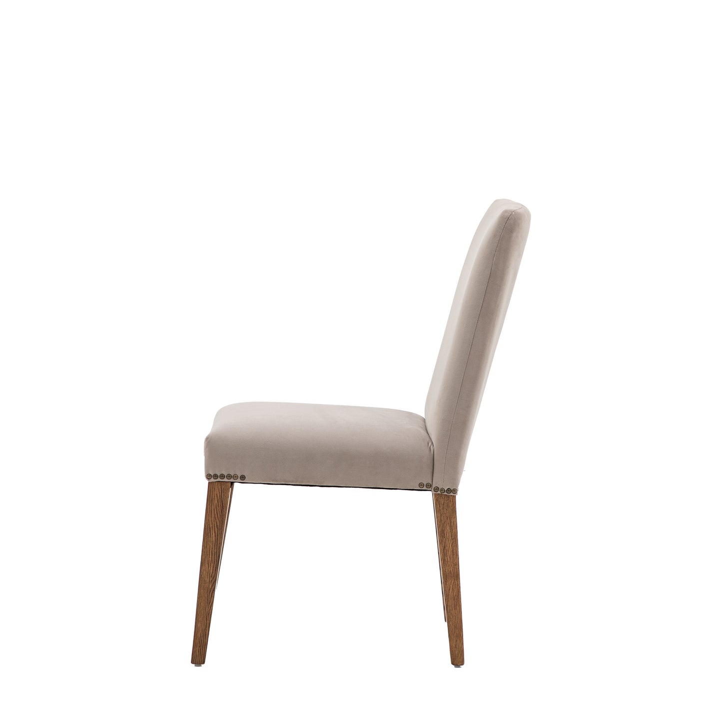 Highgrove Chair Dove Velvet 2pk