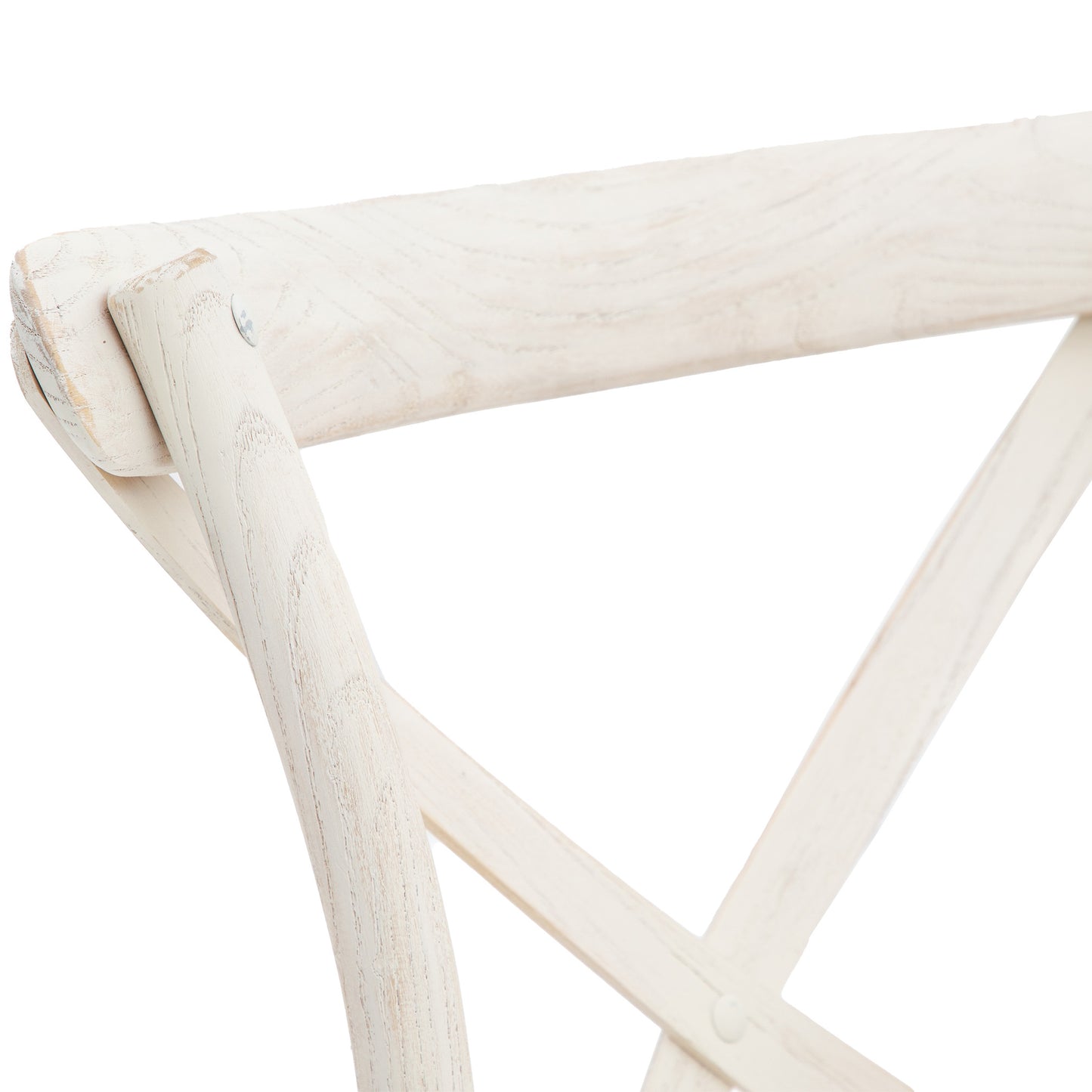 Cafe Chair White Rattan 2 pk