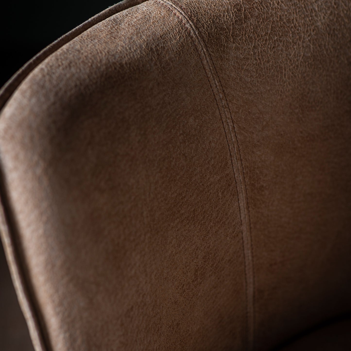 Tarnby Chair Brown Leather 2pk