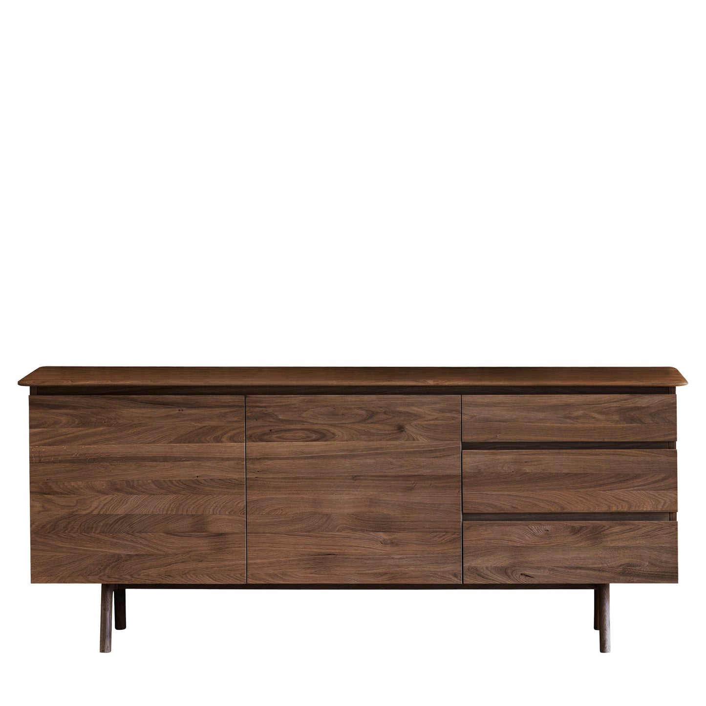 Madrid 2 Door 3 Drawer Sideboard Walnut