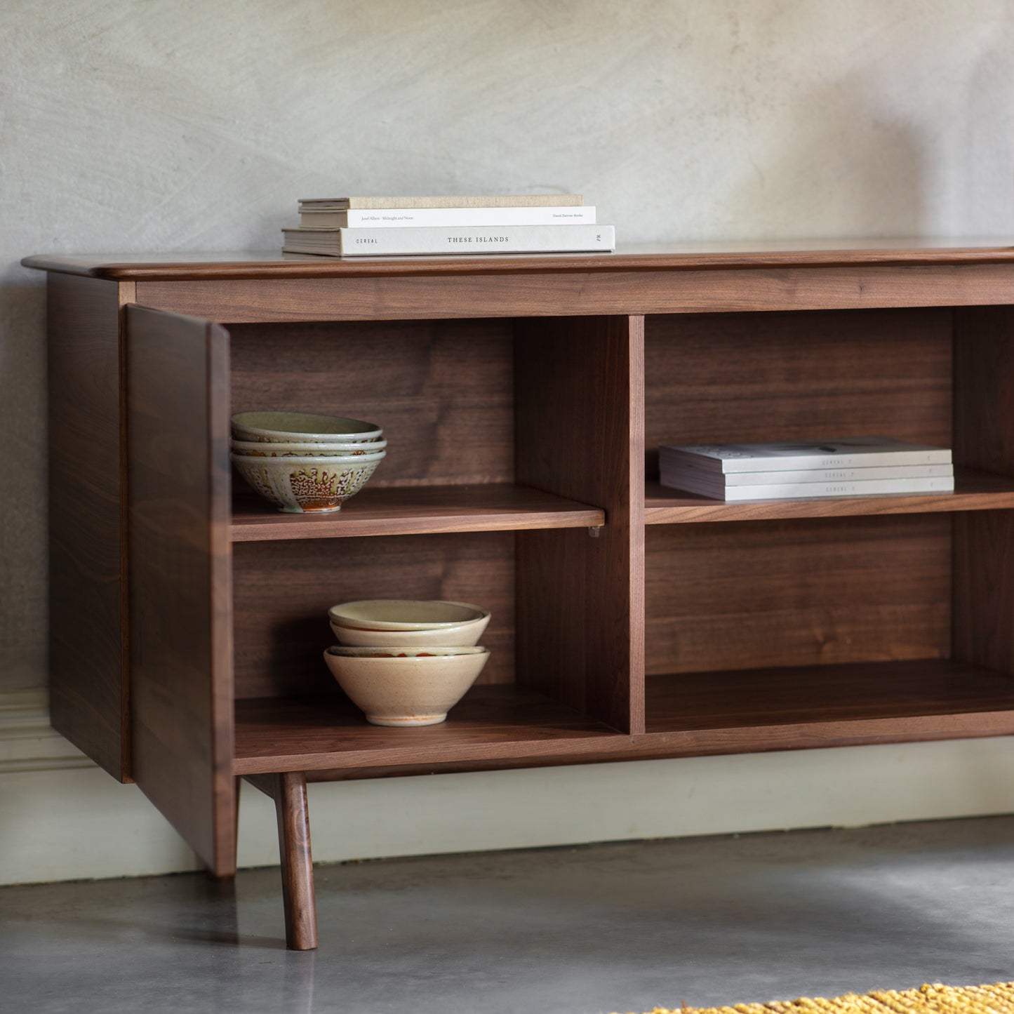 Madrid 2 Door 3 Drawer Sideboard Walnut