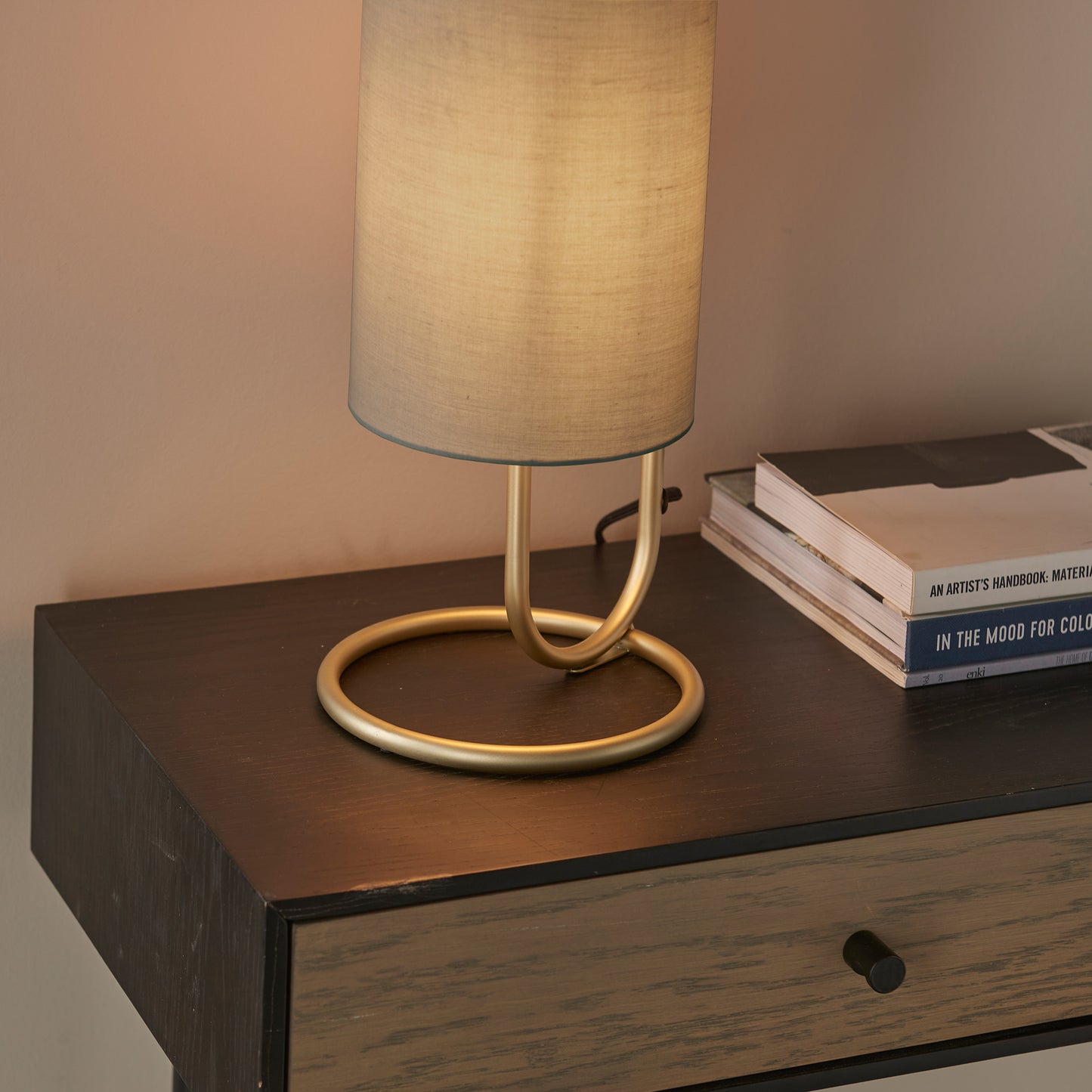 Klip Lamp Antique Brass Grey