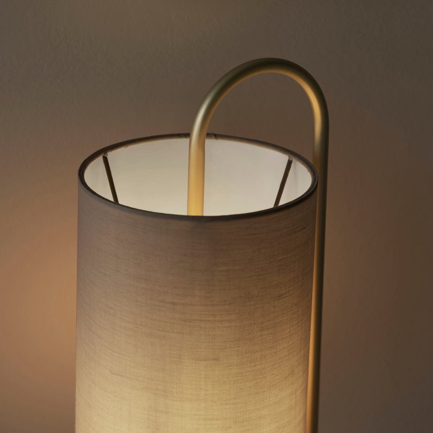 Klip Lamp Antique Brass Grey
