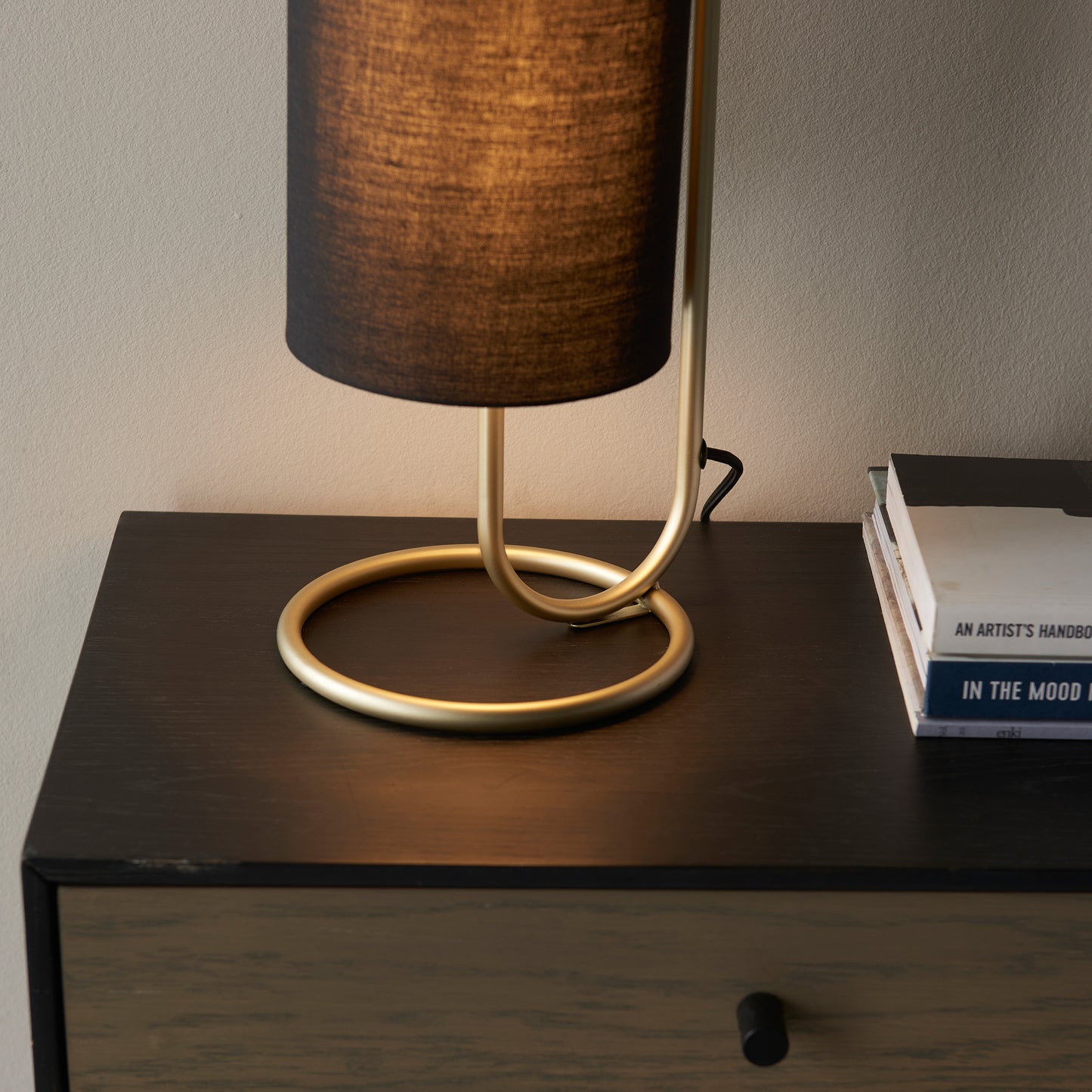 Klip Lamp Antique Brass Black