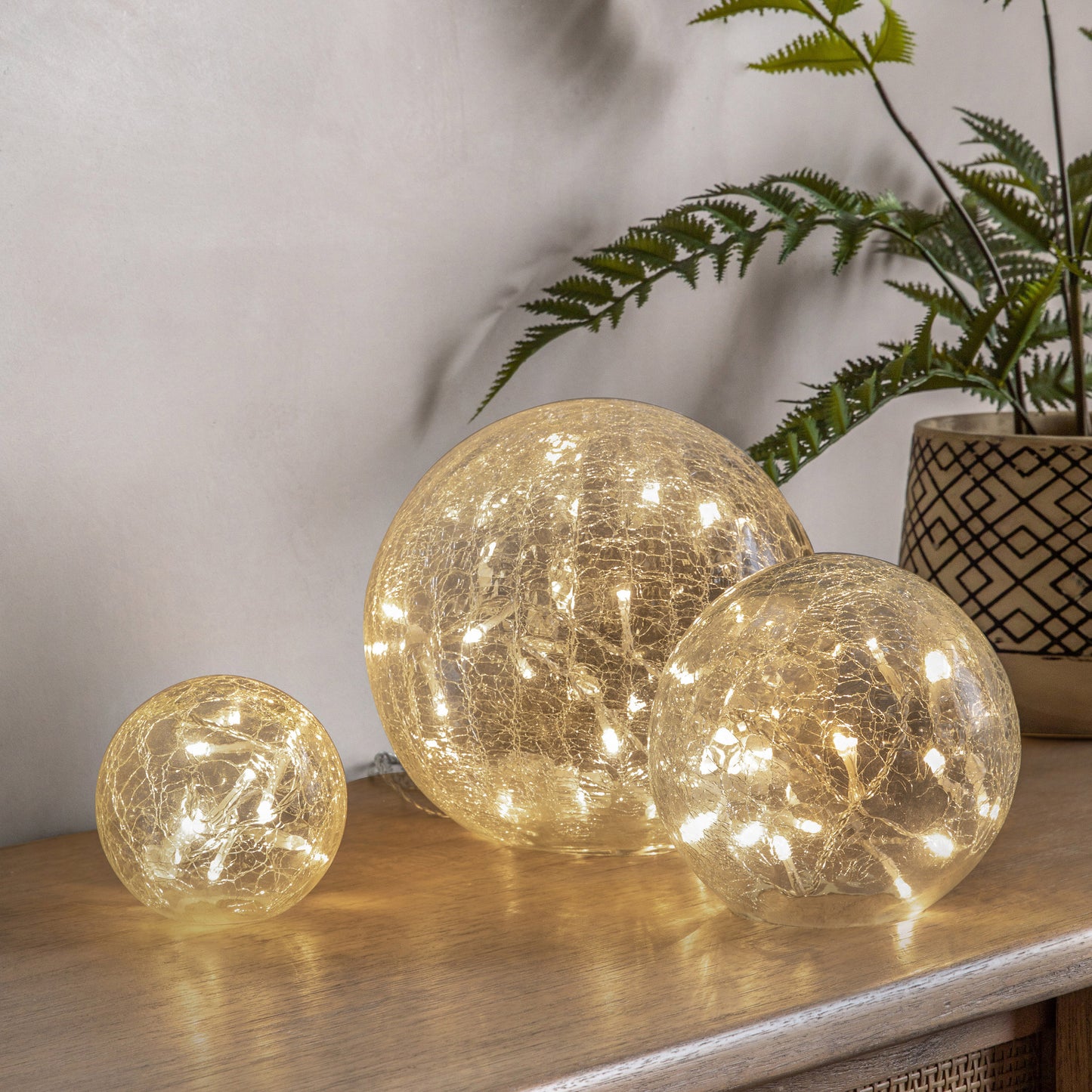 Crackle Balls Clear