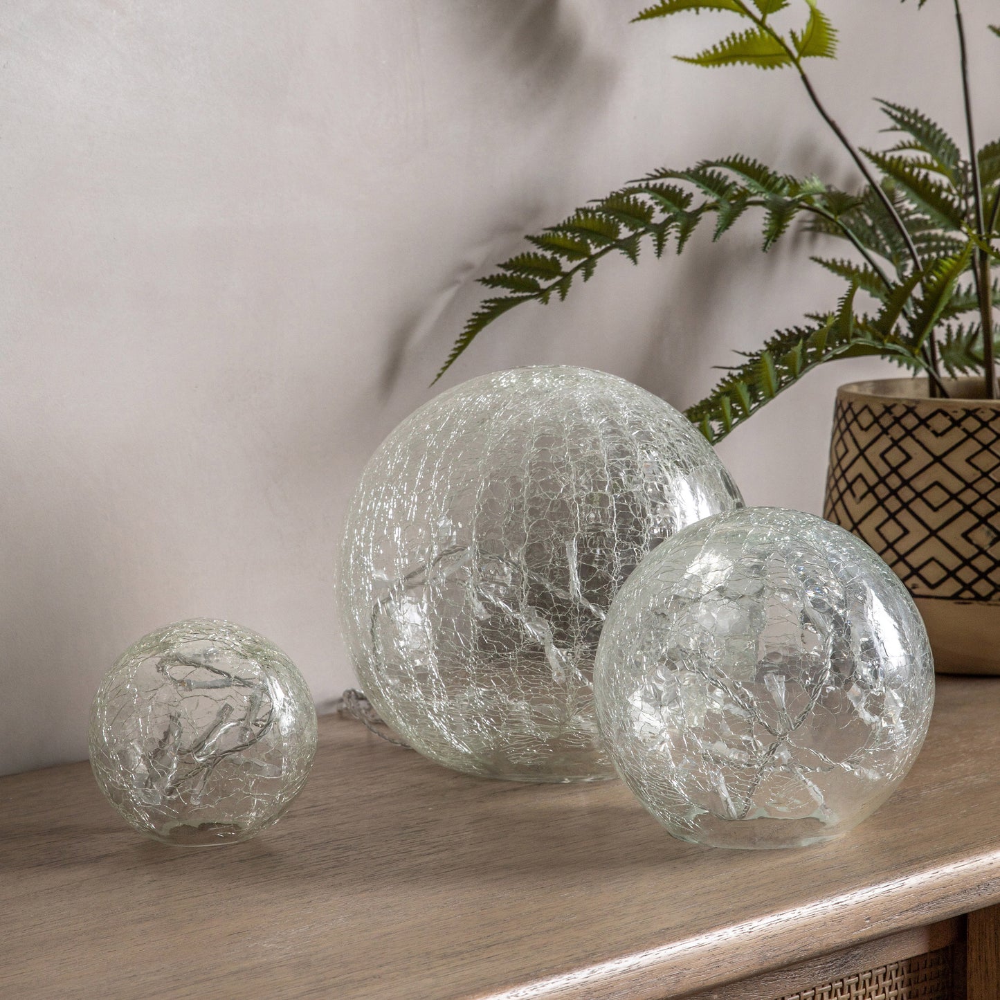 Crackle Balls Clear