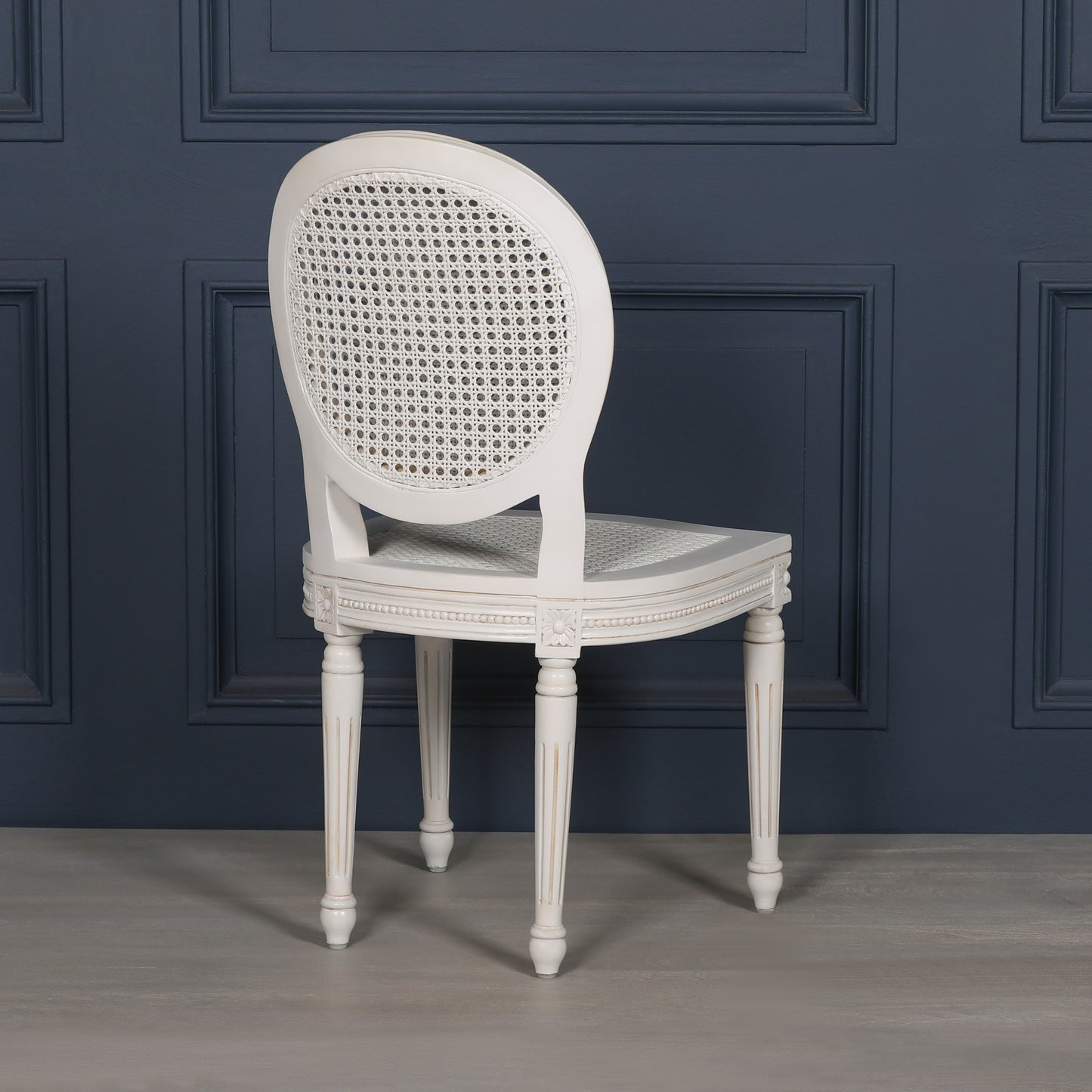 Maison Reproductions White Chateau Dining Chair