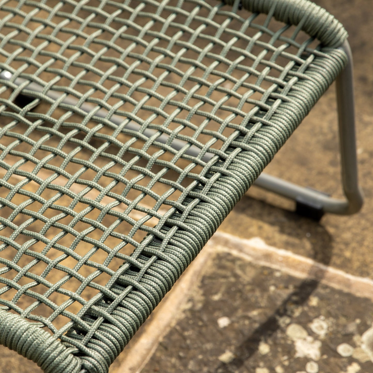 Sassano Lounge Chair with Footstool Green