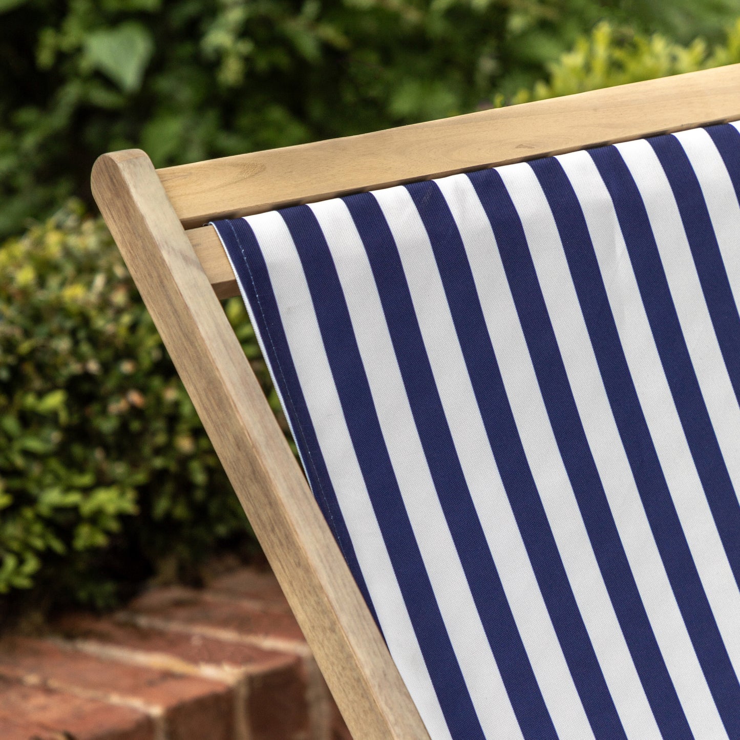 Deck Chair Stripped Navy