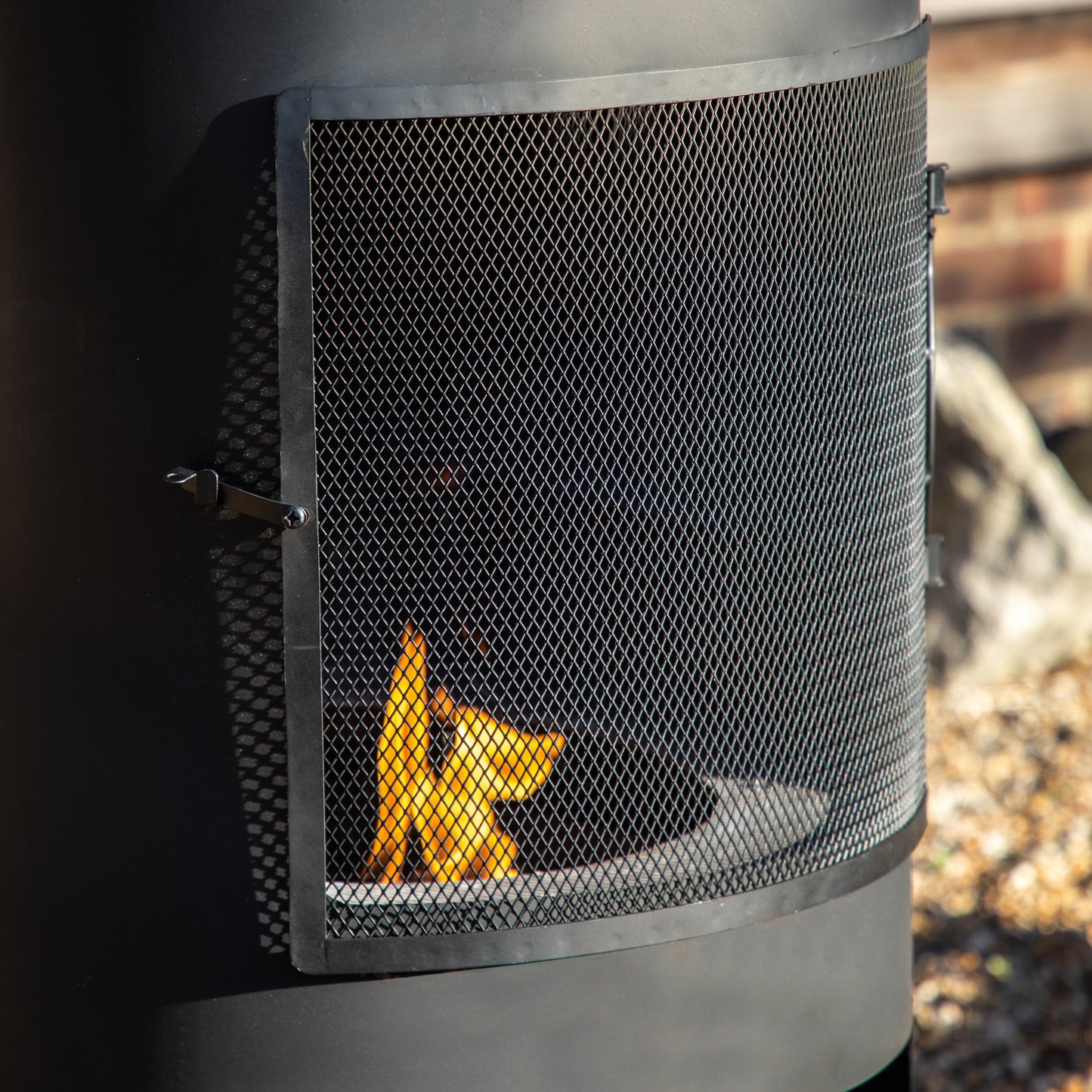 Firenze Chiminea with Pizza Shelf