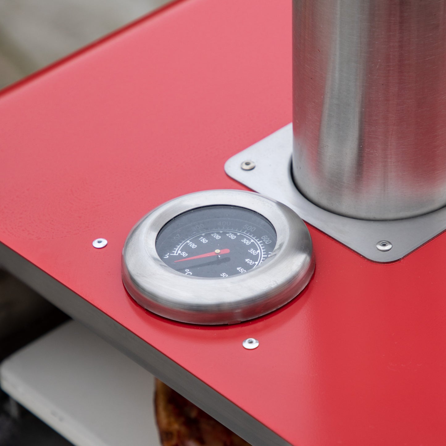 Sassari Pellet Pizza Oven Red