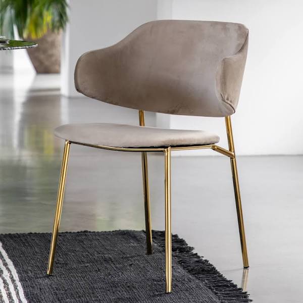 Whitehall Dining Chair Taupe 2pk