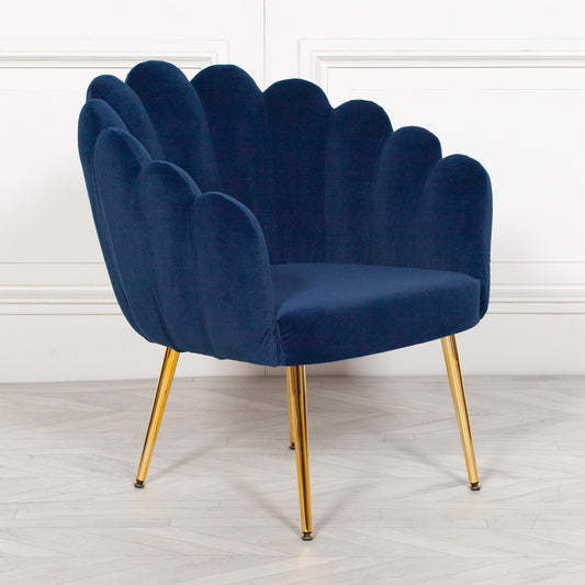 Maison Reproduction Deco Blue Dining / Bedroom Chair