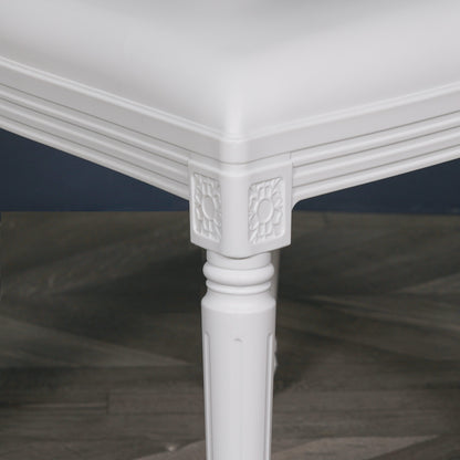 Maison Reproductions White Louis Chair